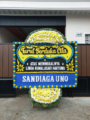 Papan Bunga Duka di Baleharjo